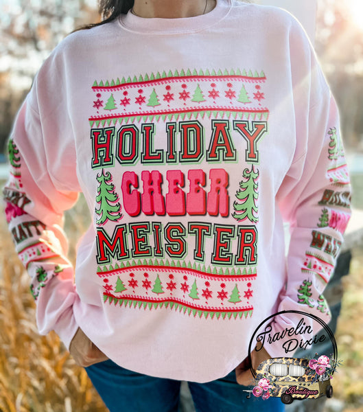 Holiday Cheer Meister Tee, Sweatshirt or Hoodie