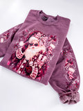 Santa Holiday Glam Christmas ~ Tshirt, Sweatshirt or Hoodie