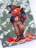 Spooky Stitches Fall Scarecrow Hand Bleached ~ Tshirt, Sweatshirt or Hoodie