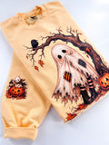 Ghoulies Vintage Patchwork Ghost ~ Tshirt, Sweatshirt or Hoodie