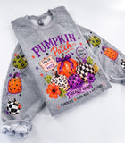 Pumpkin Patch Farm Checker Fall ~ Tshirt, Sweatshirt or Hoodie