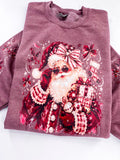 Santa Holiday Glam Christmas ~ Tshirt, Sweatshirt or Hoodie