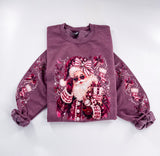 Santa Holiday Glam Christmas ~ Tshirt, Sweatshirt or Hoodie