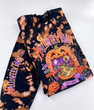 Jack-o-lantern Halloween Fun Town Hand Bleached ~ Tshirt, Sweatshirt or Hoodie