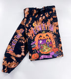 Jack-o-lantern Halloween Fun Town Hand Bleached ~ Tshirt, Sweatshirt or Hoodie