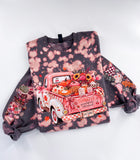 Fall Farmhouse Vintage Truck Hand Bleached ~ Tshirt, Sweatshirt or Hoodie
