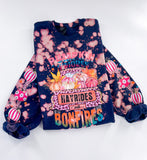 Pumpkins Smores Hayrides Bonfires Hand Bleached~ Tshirt, Sweatshirt or Hoodie