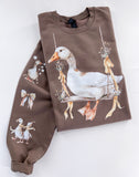 Front Porch Goose Cottagecore Swing ~ Tshirt, Sweatshirt or Hoodie