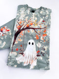Autumn Branches Swinging Ghost Hand Bleached ~ Tshirt, Sweatshirt or Hoodie