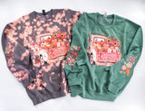Fall Farmhouse Vintage Truck Hand Bleached ~ Tshirt, Sweatshirt or Hoodie