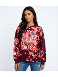 Turkey Glam Thanksgiving Hand Bleached ~ Tshirt, Sweatshirt or Hoodie