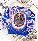 Crystal Lake Splatter Bleached  ~ Tshirt, Sweatshirt or Hoodie