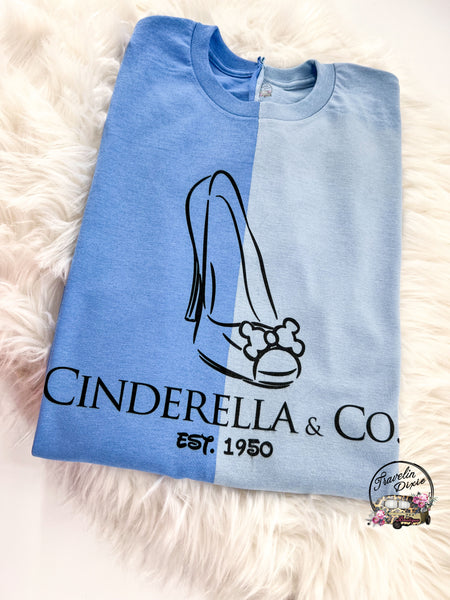 Cleaning Princess Cinderella & Co Colorblock ~ Tshirt or Sweatshirt