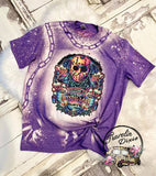 Crystal Lake Splatter Bleached  ~ Tshirt, Sweatshirt or Hoodie