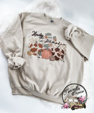 Howdy Pumpkin ~ Western Spooky Season Tee, Sweatshirt or Hoodie