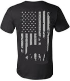 Men's American Hunter Front & Back Printing - Short Sleeve Shirt