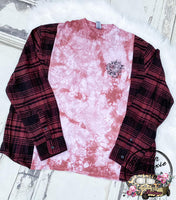 Be Afraid & Do it Anyway Dixie Smashup Reworked TFlannel ~ Front & Back Printed