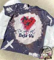 Do you Get Deja Vu Brushed Bleached Short Sleeve Shirt
