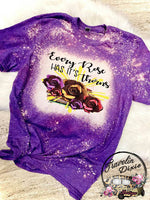 Every Rose Bleached Graphic Short Sleeve Tshirt