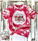 Merry Christmas Gnomies ~ Gnomes ~ Christmas Bleach Short Sleeve Shirt