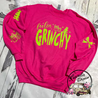 Feelin Grinchy Everyday Dixie Hoodie