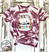 Joy to the World Nativity ~ Christmas Bleach Short Sleeve Shirt