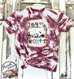 Joy to the World Nativity ~ Christmas Bleach Short Sleeve Shirt