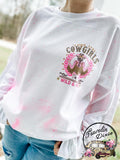 Long Live Cowgirls ~ Splatter Tee, Sweatshirt or Hoodie