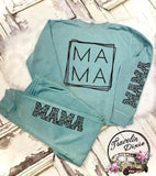 Mama Leopard Print Lounge Pants ~ PANTS ONLY - See Separate Listing for Sweatshirt