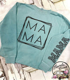 MaMa CrewNeck Sweatshirt ~ TOP ONLY - See Separate Listing for Pants