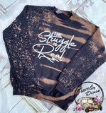 The Struggle is Real Bleach Crewneck Pullover Sweatshirt